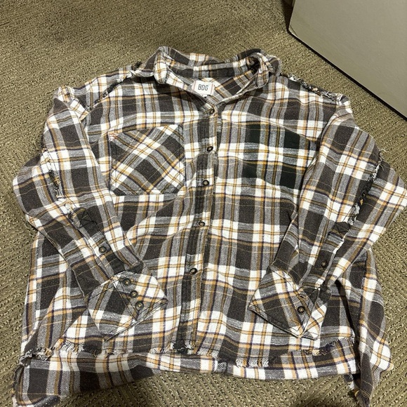 Urban Outfitters BDG flannel. brown, size small - Picture 2 of 2